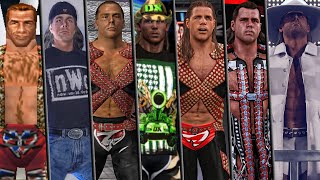 WWE 2K24  Shawn Michaels Entrance Evolution WWF War Zone To WWE 2K24 [upl. by Navada]