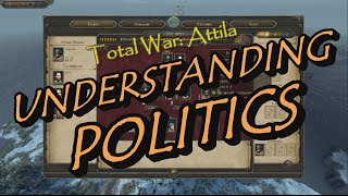 HOW POLITICS WORK  Total War Attila Guide [upl. by Gaudette401]