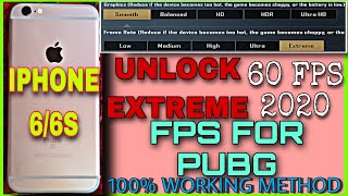 Unlock 60 FPS graphics in all IphonesIpads in PUBG No Jailbreak no ban Hindi [upl. by Harbert513]