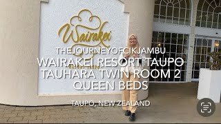 Wairakei Resort Taupo Tauhara Twin 2 Queen beds February 2024 TheJourneyOfCikJambu [upl. by Nobile967]