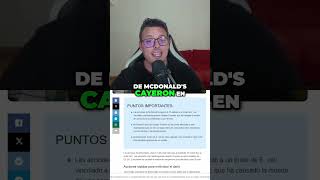 👉¿CRISIS en McDonalds ¿Por qué han CAÍDO sus ACCIONES a lo Largo de esta SEMANA ¿JUSTIFICADO😱🔥 [upl. by Farra]