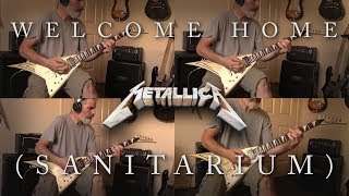 Metallica  Welcome Home Sanitarium All Guitar Cover [upl. by Drofniw]