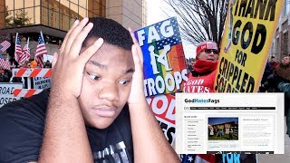 WESTBORO EDITION REACTING TO ANTI GAY ADS BECAUSE IM GAY [upl. by Ydal959]