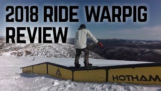 Ride Warpig Snowboard Review [upl. by Siraj]