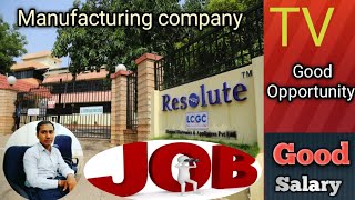 Resolute company Hyderabad  Job in HyderabadWorkForStudents [upl. by Partridge512]