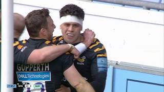 HIGHLIGHTS  Wasps 3922 Gloucester Rugby [upl. by Haleehs885]