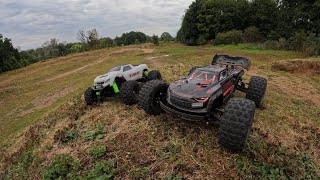 TEST quotBOUE en FOLIEquot ARRMA kraton 18 exb TRAXXAS maxx v2 [upl. by Herb369]