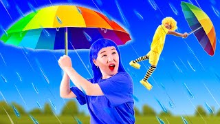 Raindrops Falling💧 Rain Rain Go Away  Nursery Rhymes amp Kids Songs [upl. by Peckham]