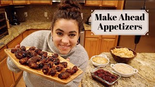 Easy MakeAhead Holiday Appetizers [upl. by Toma]