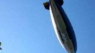 Goodyear Blimp hovers over my house [upl. by Rafaelita]