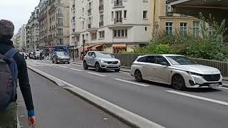 Asphyxie du centre de Paris les voitures ne peuvent plus rouler et les pistes cyclables sont vides [upl. by Peppi]