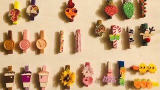 decorating clothespin for journal use 😍 [upl. by Skippie]