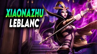 小娜猪 Xiaonazhu LeBlanc vs Anivia  CN Master [upl. by Hashimoto381]