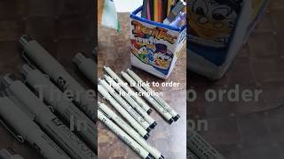 Micron fineliner pen unboxing [upl. by Odlawso]