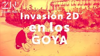 CORTOS DE ANIMACIÓN en los Goya 2019  Zoom Net [upl. by Enitsahc939]