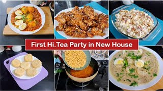 Khawateen ko bemari main b rest ni milta  First HiTea Party  Party ideas  Alia Mubashir vlogs [upl. by Sarena]