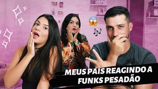 MEUS PAIS REAGINDO A FUNK PESADÃO 2021  Ketlyn Biller [upl. by Yklam]