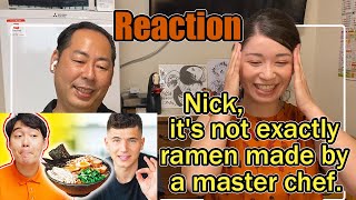 Uncle Roger Review NICK DIGIOVANNI Ramen Master chef Final  Japanese bilingual Reaction  Eng ver [upl. by Trish621]