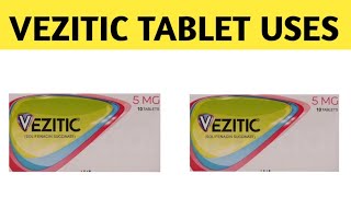 Vezitic 5mg Tablet Uses in UrduVezitic 10mg Tablet UsesSolifenacinVezitic Tablet 5mgVezitic 10mg [upl. by Luapleahcim]