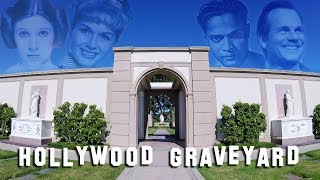 FAMOUS GRAVE TOUR  Forest Lawn Hollywood 4 Carrie Fisher Debbie Reynolds etc [upl. by Clance796]