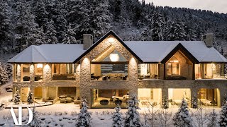 Inside A 75000000 Aspen Ski Mansion  On The Market  Architectural Digest [upl. by Shull4]