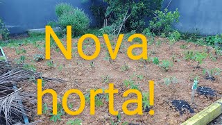 Tour pela nova horta Amo a natureza Natureza linda 15 de novembro de 2024 [upl. by Fernandina]