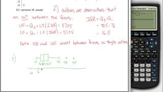 box plot percentile zscore example [upl. by Nerak]