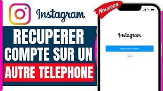 Comment Recuperer Son Compte Instagram Sur Un Autre Telephone  En 2025 [upl. by Ayouqes]