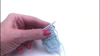 Knitting Tips  Garter Stitch Selvedge Edge [upl. by Gylys]