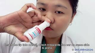 How to use Nasal Spray correctly [upl. by Annua]