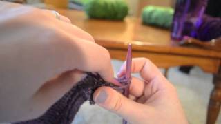 Knitting for beginners How to cast off [upl. by Manya791]