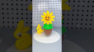 Easy Origami  Dont Throw the Jelly Cup Teach You Sunflowers in 20 Seconds [upl. by Brewer]