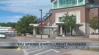 SIU Spring enrollment numbers up [upl. by Iand]