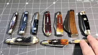 Traditional pocket knives 10 classic patterns [upl. by Ojillib806]