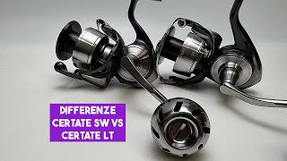 Differenze tra Daiwa Certate LT e Certate SW 5000 [upl. by Eberhart78]