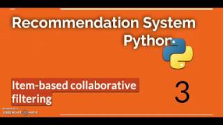 Item based Collaborative filtering in Python Part A [upl. by Diana382]