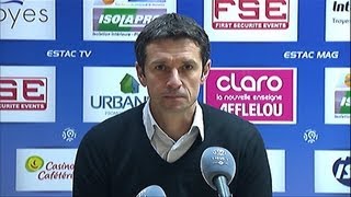 Conférence de presse ESTAC Troyes  Olympique Lyonnais 12  201213 [upl. by Eihtur]