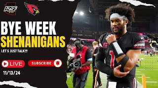 Arizona Cardinals Bye Week Mail Bag Lets Just Talk [upl. by Zacek]