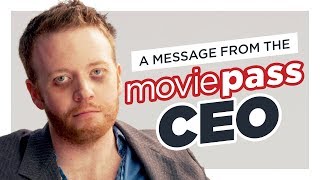 MoviePass CEO PLEASE DONT CANCEL [upl. by Ellerd11]