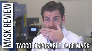 Lets see if youre really a genius  Tagco Disposable Face Mask Review [upl. by Nimajneb]