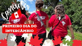 Intercâmbio no Canadá  Vlog I [upl. by Nerreg206]