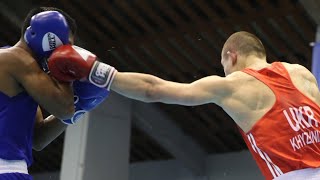 Oleksandr Khyzhniak UKR vs Eumir Marcial PHI Strandja Tournament 2019 SFs 75kg [upl. by Nyrem583]