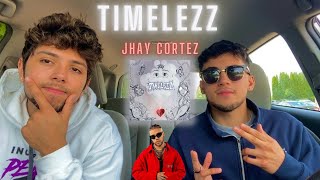 Jhay Cortez  TIMELEZZ FULL ALBUM REACCION ⏳🔥 [upl. by Tanhya]