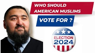 Who Should American Muslims Vote For  ShNavaid Aziz [upl. by Ettevram]