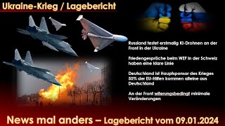 Deutschland alleine zahlt 50 der EUHilfe an Kiew  Russen testen KIDrohnen  Friedengespräche CH [upl. by Cherice610]