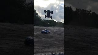 ‎Traxxas Sledge and Slash at the park traxxassledge rc rctrucks shorts rchobby explore wow [upl. by Elyl]