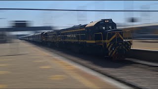 Rovos Rail trains at Pretoria North [upl. by Marelda]