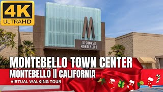 LETS WALK IN 4K  MONTEBELLO TOWN CENTER WESTFIELD MALL CHRISTMAS  MONTEBELLO CALIFORNIA [upl. by Rothwell741]