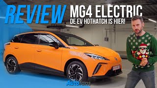 MG4 Electric Getest 2023  Betaalbare elektrische hothatch [upl. by Ahcsatan]