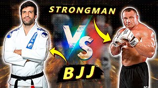 STRONGMAN Vs MAESTRO DE JIU JITSU BRASILEÑO Análisis y reacción  Alberto Barberá [upl. by Leander]